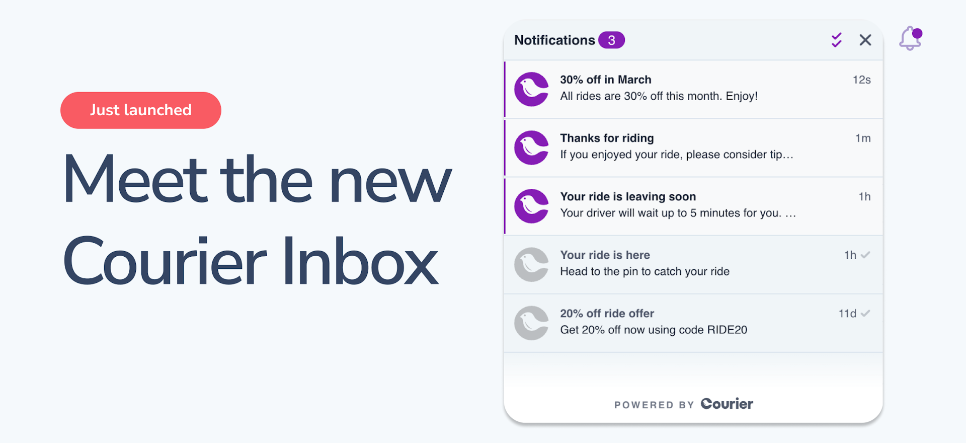 Inbox 2.0 header
